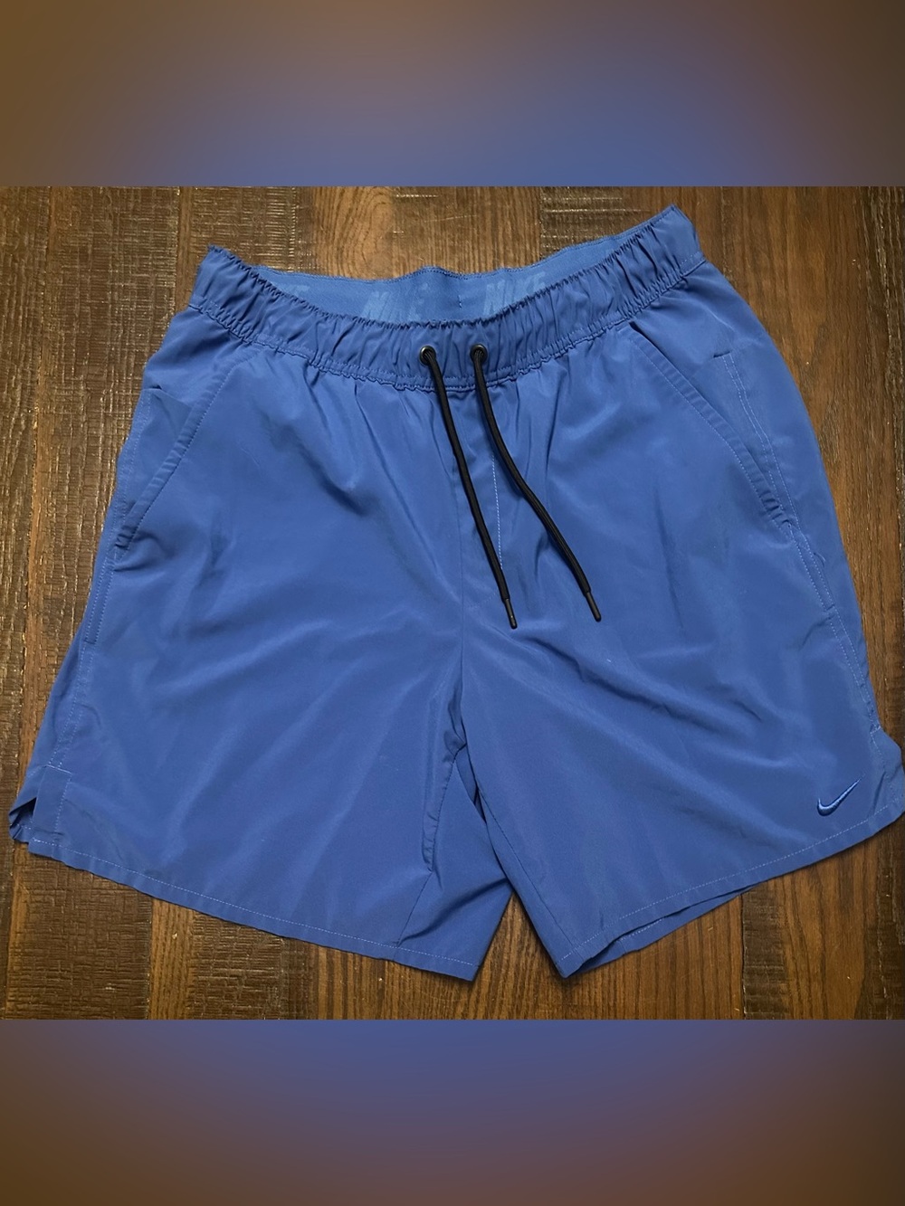 Nike Royal Blue Running Shorts Size Medium 7โ Inseam Menโs